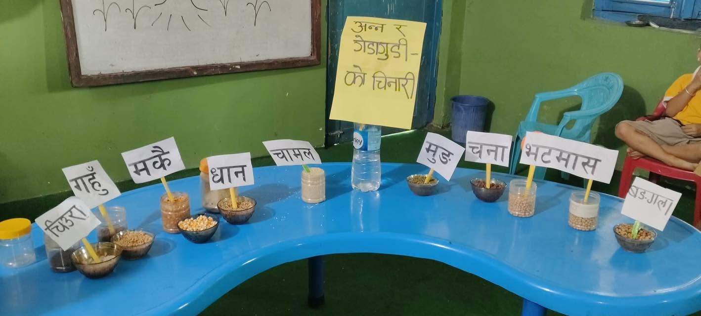 Student felicitation at Namuna English Awasiya Bidhyalaya school programme